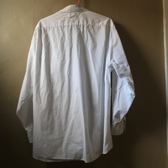 Tommy Hilfiger White Button Down Shirt - Picture 3 of 3